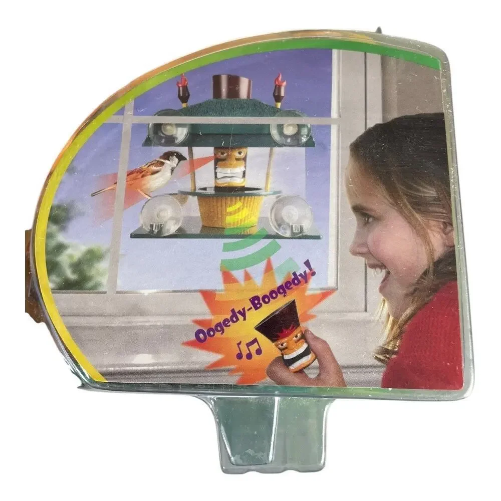 NWT Vintage Backyard Safari “Tiki Takeout” Bird Feeder